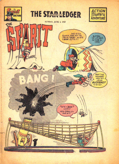 Cover for The Spirit (Register and Tribune Syndicate, 1940 series) #6/1/1947