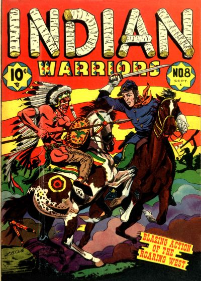 Cover for Indian Warriors (Star Publications, 1951 series) #8