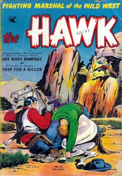Cover for The Hawk (St. John, 1953 series) #8