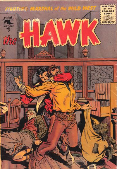 Cover for The Hawk (St. John, 1953 series) #12