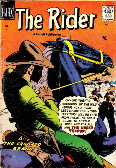 Cover for The Rider (Farrell, 1957 series) #4