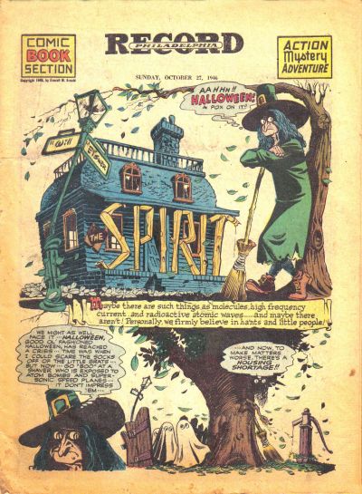 Cover for The Spirit (Register and Tribune Syndicate, 1940 series) #10/27/1946