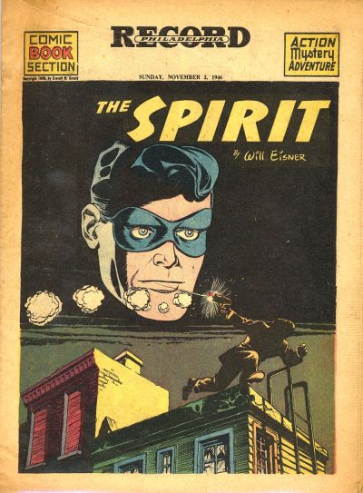 Cover for The Spirit (Register and Tribune Syndicate, 1940 series) #11/3/1946