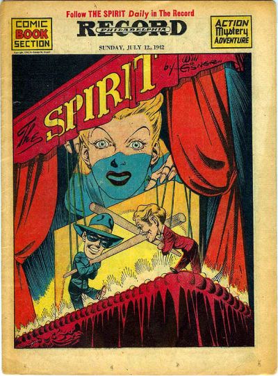 Cover for The Spirit (Register and Tribune Syndicate, 1940 series) #7/12/1942