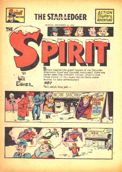 Cover for The Spirit (Register and Tribune Syndicate, 1940 series) #12/15/1946