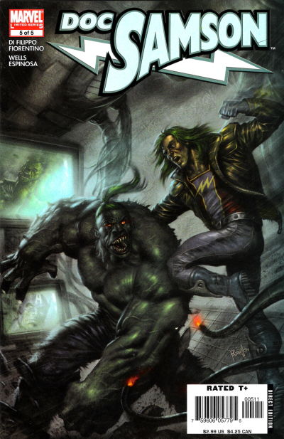 Cover for Doc Samson (Marvel, 2006 series) #5