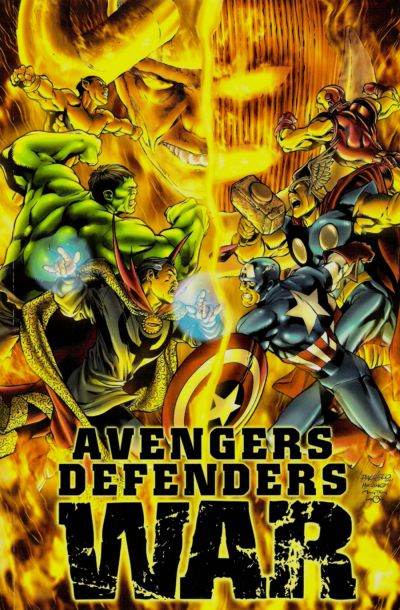 Cover for Avengers / Defenders War (Marvel, 2002 series) 