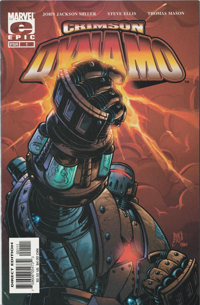 Cover for Crimson Dynamo (Marvel, 2003 series) #1