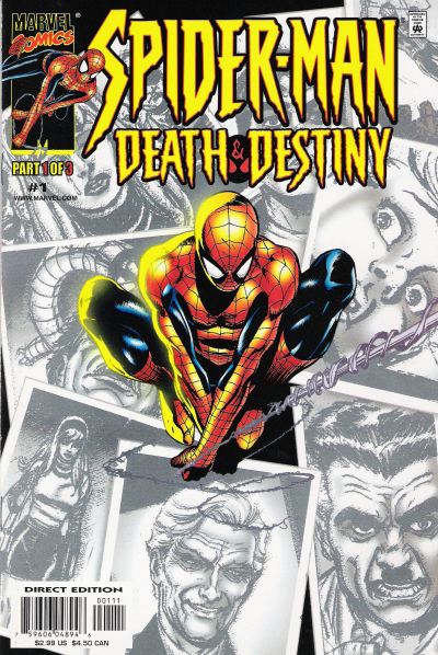 Cover for Spider-Man: Death and Destiny (Marvel, 2000 series) #1