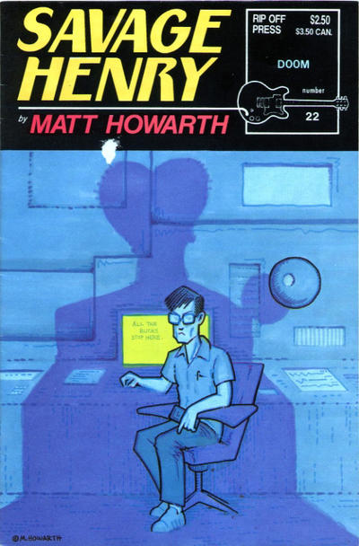 Cover for Savage Henry (Rip Off Press, 1989 series) #22