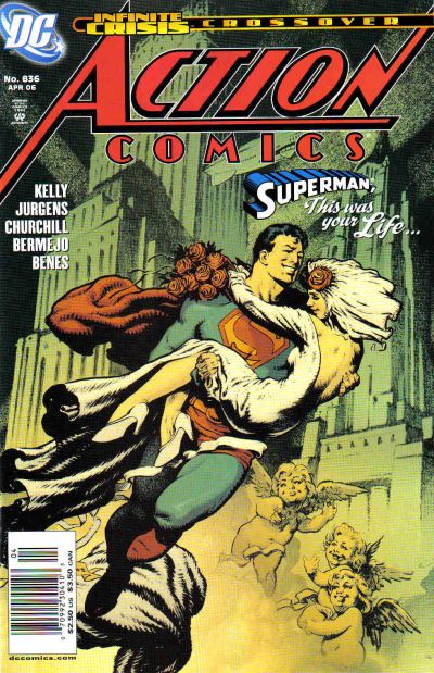 Cover for Action Comics (DC, 1938 series) #836 [Newsstand]