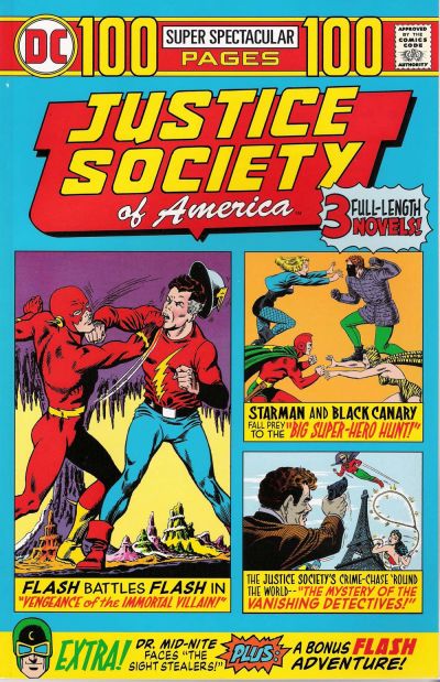 Cover for Justice Society of America 100-Page Super Spectacular, No. 1, 1975 Issue (DC, 2000 series) 