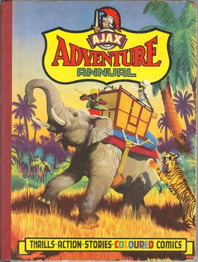 Cover for Ajax Adventure Annual (T. V. Boardman, 1952 series) #[1]