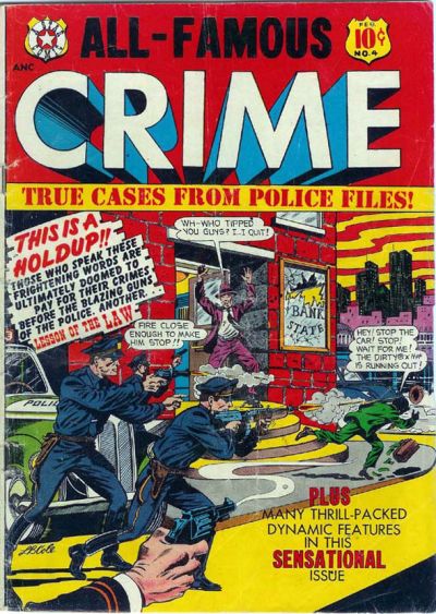 Cover for All-Famous Crime (Star Publications, 1951 series) #4