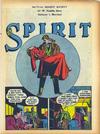 Cover for The Spirit (Register and Tribune Syndicate, 1940 series) #1/21/1945 [Mutual Benefit Society]