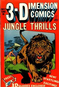 Cover Thumbnail for Jungle Thrills 3-D (Star Publications, 1953 series) #1