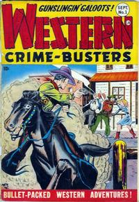 Cover Thumbnail for Western Crime Busters (Trojan Magazines, 1950 series) #1