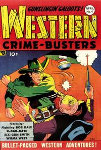 Cover Thumbnail for Western Crime Busters (Trojan Magazines, 1950 series) #4