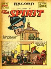 Cover Thumbnail for The Spirit (Register and Tribune Syndicate, 1940 series) #12/2/1945