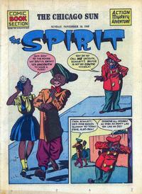 Cover Thumbnail for The Spirit (Register and Tribune Syndicate, 1940 series) #11/18/1945