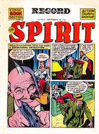 Cover for The Spirit (Register and Tribune Syndicate, 1940 series) #9/30/1945