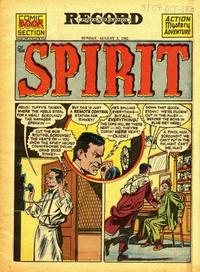 Cover Thumbnail for The Spirit (Register and Tribune Syndicate, 1940 series) #8/5/1945