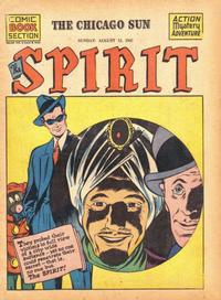 Cover for The Spirit (Register and Tribune Syndicate, 1940 series) #8/12/1945