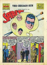 Cover for The Spirit (Register and Tribune Syndicate, 1940 series) #8/19/1945