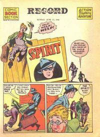 Cover Thumbnail for The Spirit (Register and Tribune Syndicate, 1940 series) #6/17/1945