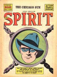 Cover Thumbnail for The Spirit (Register and Tribune Syndicate, 1940 series) #4/22/1945