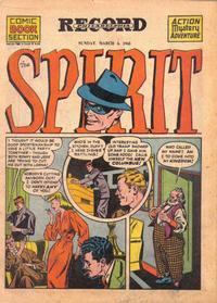 Cover for The Spirit (Register and Tribune Syndicate, 1940 series) #3/4/1945