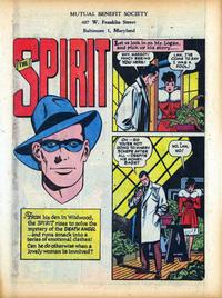 Cover for The Spirit (Register and Tribune Syndicate, 1940 series) #12/31/1944