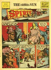 Cover for The Spirit (Register and Tribune Syndicate, 1940 series) #4/9/1944