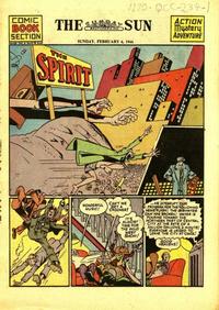 Cover Thumbnail for The Spirit (Register and Tribune Syndicate, 1940 series) #2/6/1944
