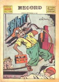 Cover Thumbnail for The Spirit (Register and Tribune Syndicate, 1940 series) #9/26/1943