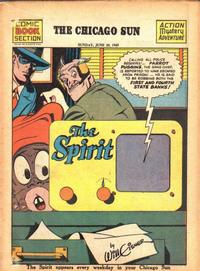 Cover for The Spirit (Register and Tribune Syndicate, 1940 series) #6/20/1943