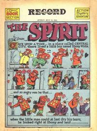 Cover Thumbnail for The Spirit (Register and Tribune Syndicate, 1940 series) #7/11/1943
