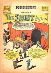 Cover Thumbnail for The Spirit (Register and Tribune Syndicate, 1940 series) #7/18/1943
