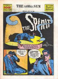 Cover for The Spirit (Register and Tribune Syndicate, 1940 series) #7/25/1943