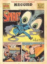 Cover for The Spirit (Register and Tribune Syndicate, 1940 series) #4/4/1943