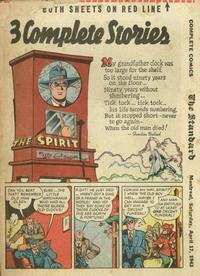 Cover for The Spirit (Register and Tribune Syndicate, 1940 series) #4/18/1943
