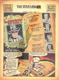 Cover for The Spirit (Register and Tribune Syndicate, 1940 series) #3/7/1943