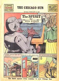 Cover Thumbnail for The Spirit (Register and Tribune Syndicate, 1940 series) #2/21/1943