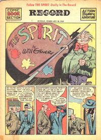 Cover for The Spirit (Register and Tribune Syndicate, 1940 series) #2/28/1943