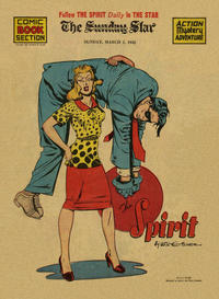 Cover for The Spirit (Register and Tribune Syndicate, 1940 series) #3/1/1942