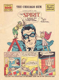 Cover for The Spirit (Register and Tribune Syndicate, 1940 series) #6/14/1942