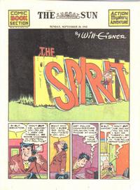 Cover Thumbnail for The Spirit (Register and Tribune Syndicate, 1940 series) #9/20/1942