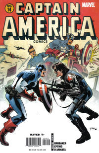 Cover Thumbnail for Captain America (Marvel, 2005 series) #14 [Direct Edition]