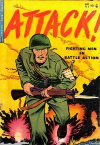 Cover Thumbnail for Attack (Youthful, 1952 series) #3
