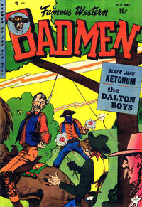 Cover for Famous Western Badmen (Youthful, 1952 series) #15